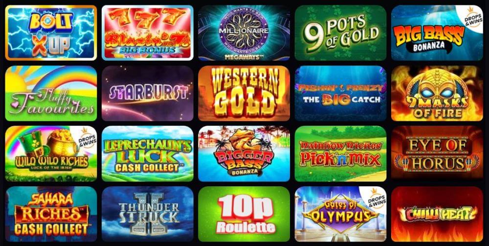Thor Slots Casino featured slots