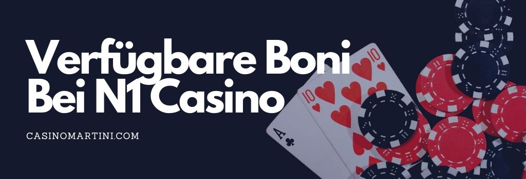 Verfügbare Boni bei N1 Casino 