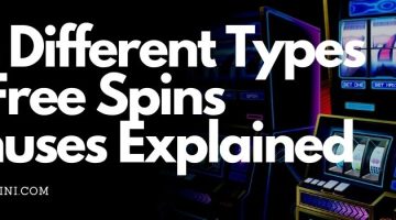 Explanation of different free spins bonuses
