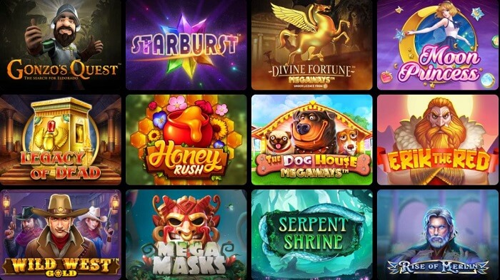 Sons of Slots Casino slots selections